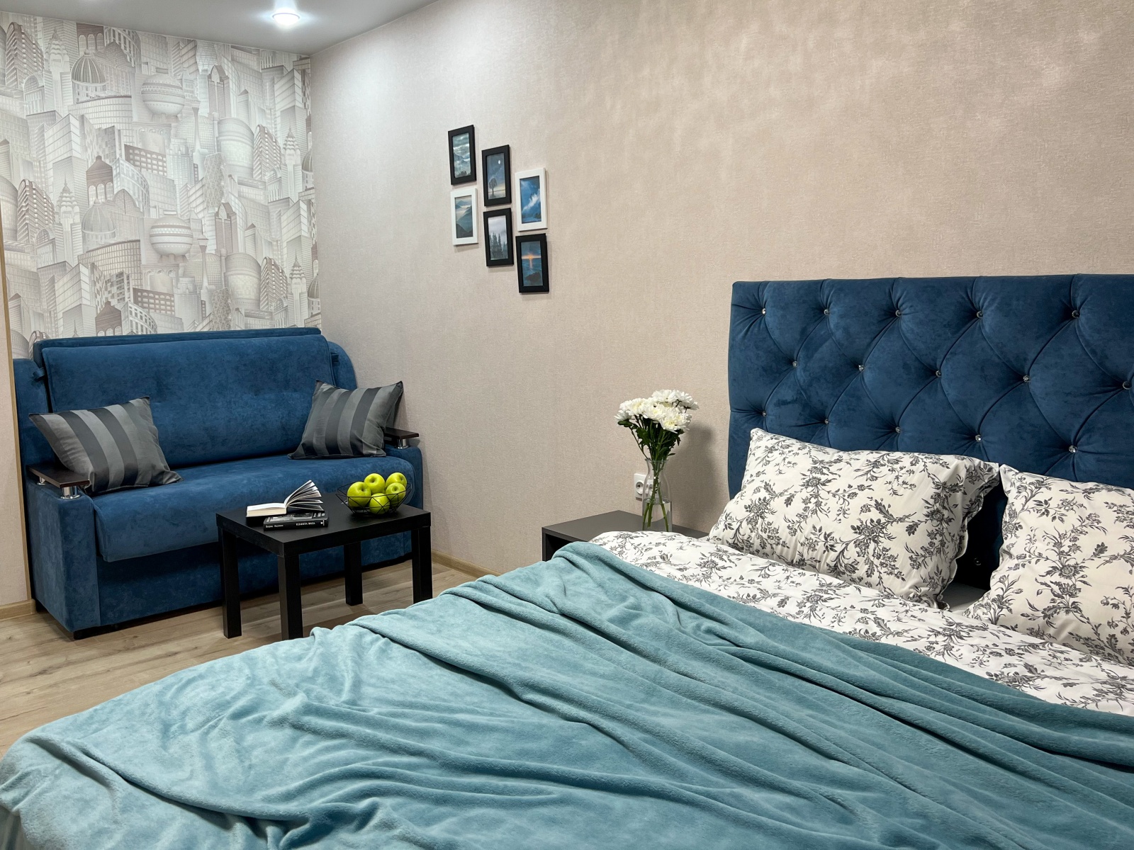 Однокомнатная квартира б-р Металлургов 1    
